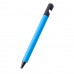 N5 soft, ручка шариковая, голубой/черный, пластик,soft-touch, подставка для смартфона, Голубой